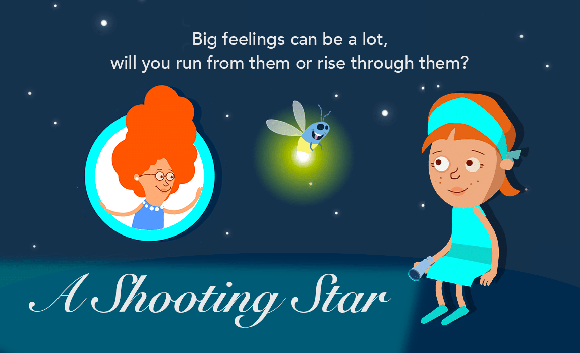 Shooting Star Desktop with text